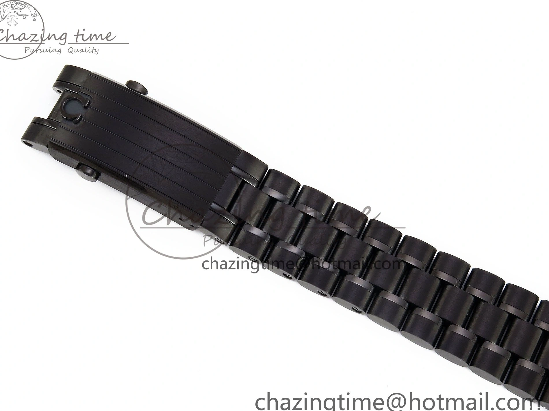 0128 Speedmaster Black Benom PVD Moon RMF Best Edition on PVD Bracelet Lemania HW WrinkleFree 7727